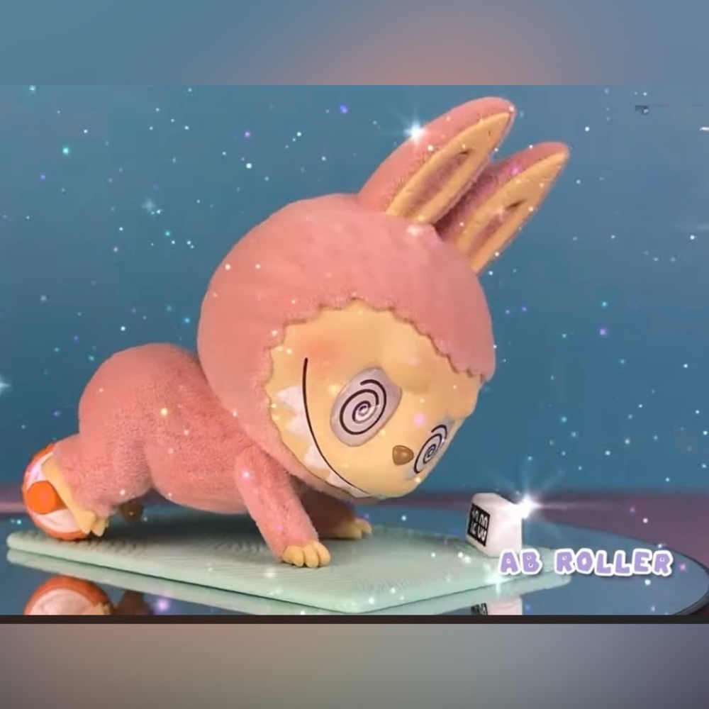 LABUBU SALE
Labubu LAZY YOGA Ab ROLLER  Authentic POP MART Unopened bag